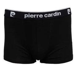 Boxer coton doux avec élastique noir Homme PIERRE CARDIN
