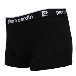 Boxer coton doux avec élastique noir Homme PIERRE CARDIN