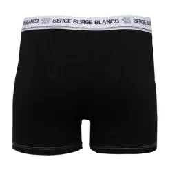 Boxer coton elasthane ser/1/bc/cla/ass5 Homme SERGE BLANCO