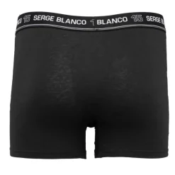 Boxer coton elasthane ser/1/bc/cla/ass5 Homme SERGE BLANCO