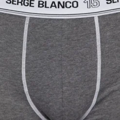 Boxer coton elasthane ser/1/bc/cla/ass5 Homme SERGE BLANCO
