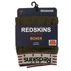 Boxer en coton Homme REDSKINS