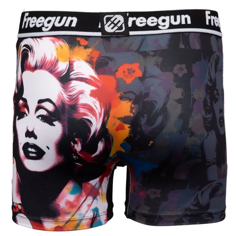 Boxer inspiration Andy Warhol Marilyn Monroe Homme FREEGUN