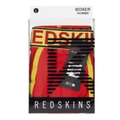Boxer élastique boleslaw avec bande de couleur Homme REDSKINS