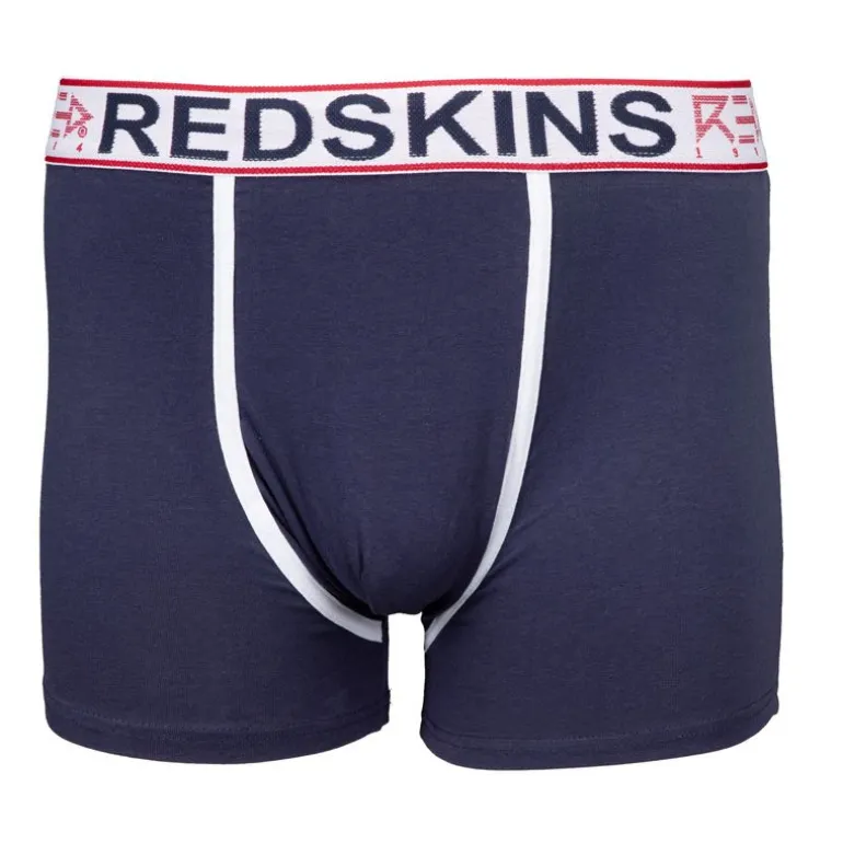 Boxer élastique boleslaw avec bande de couleur Homme REDSKINS