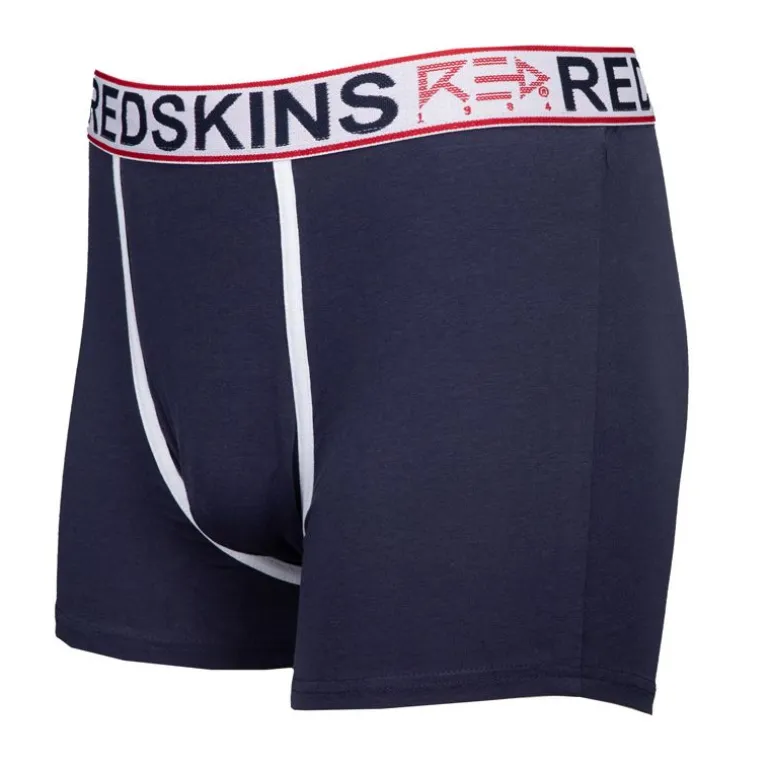 Boxer élastique boleslaw avec bande de couleur Homme REDSKINS