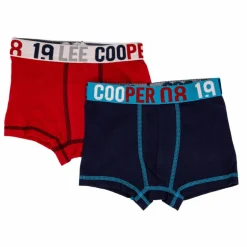 Boxer lot x2 coton doux stretch Enfant LEE COOPER