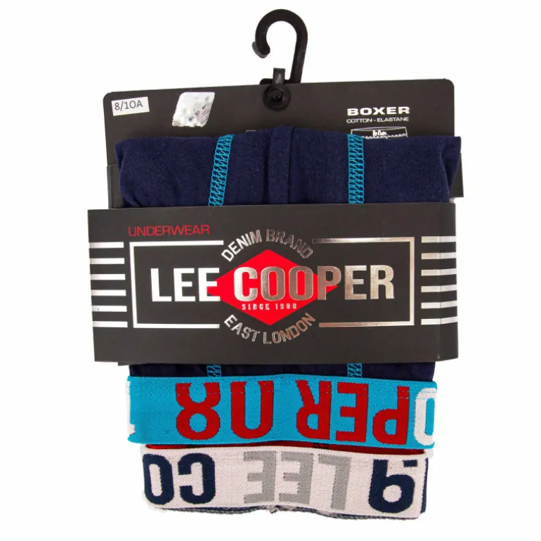 Boxer lot x2 coton doux stretch Enfant LEE COOPER