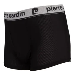 Boxer microfibre cotelé avec élastique Homme PIERRE CARDIN
