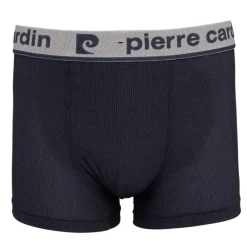 Boxer microfibre cotelé avec élastique Homme PIERRE CARDIN