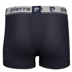 Boxer microfibre cotelé avec élastique Homme PIERRE CARDIN