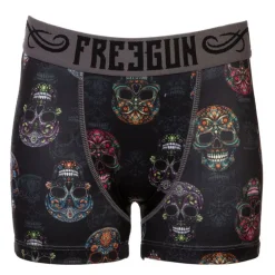 Boxer microfibre santa muerte Enfant FREEGUN