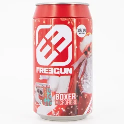 Boxer microfibre stretch imprimé Père Noël avec radio coffret canette Enfant FREEGUN