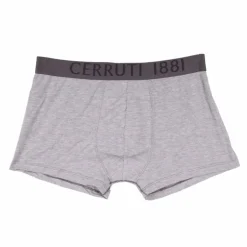 Boxer uni bande élastique logo coton mélangé stretch Homme CERRUTI