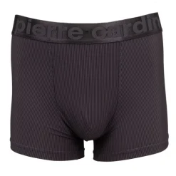Boxer uni cotelé en microfibre Homme PIERRE CARDIN