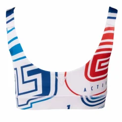 Brassiere avec lacet imprimé graphique Femme GUESS