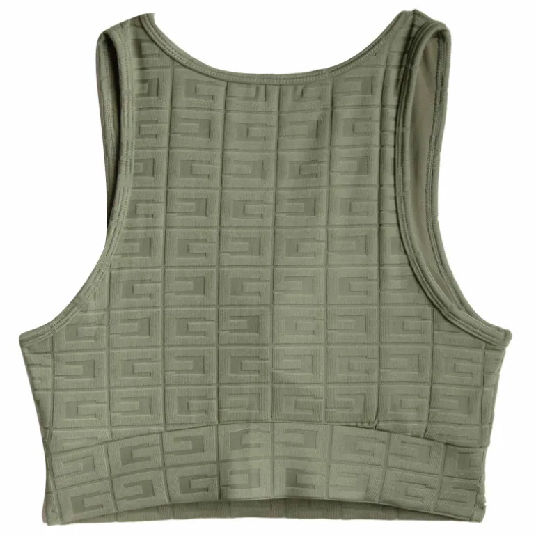 Brassiere texturée col rond Femme GUESS