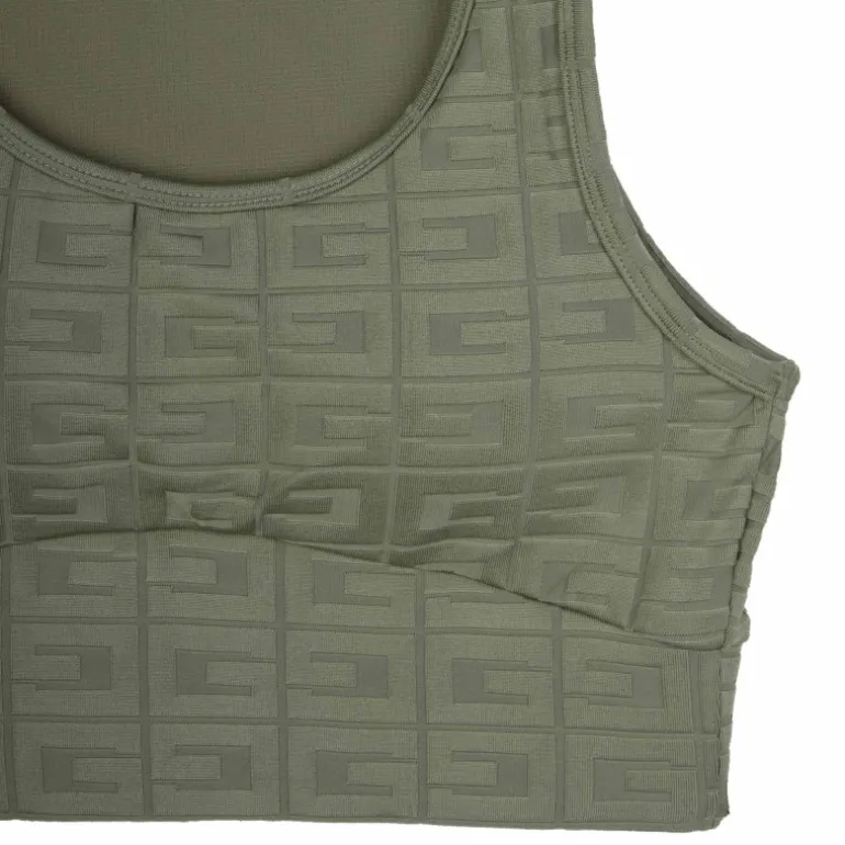 Brassiere texturée col rond Femme GUESS