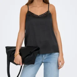 Caraco fifi total eclipse col v à sequins Femme JDY