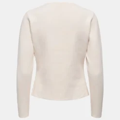 Cardigan maille fine col rond prime life boutons dorés Femme JDY