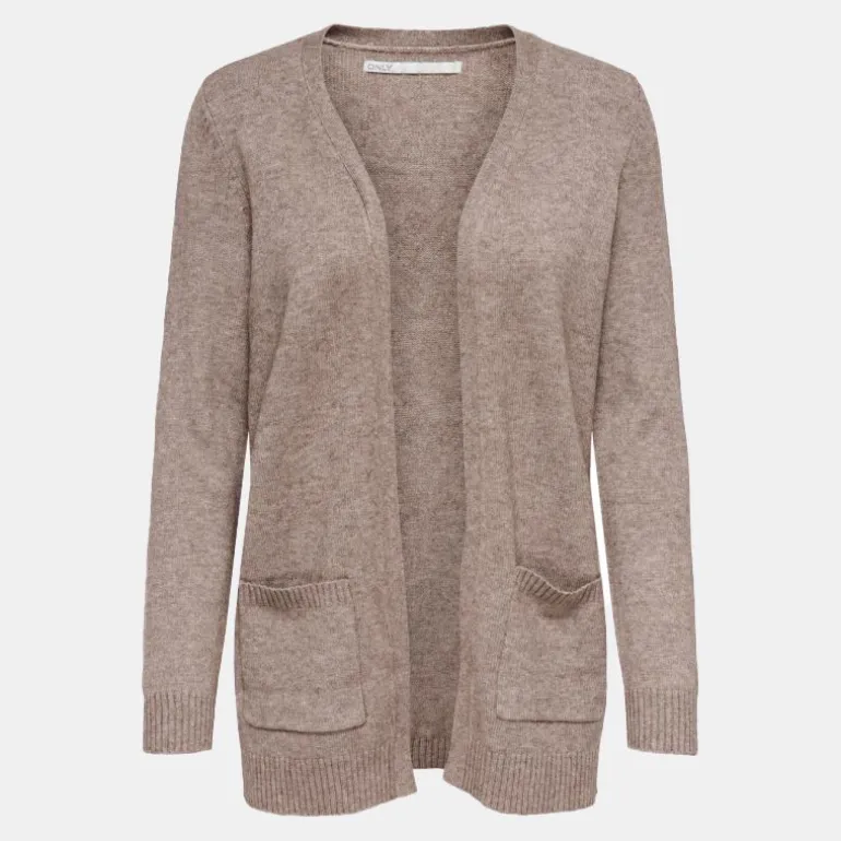 Cardigan maille lesly avec poches col V Femme ONLY