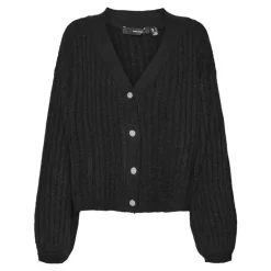 Cardigan Melya boutons en bijoux col v Femme VERO MODA