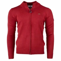 Cardigan zippe nmrh3523dred Homme NEW MAN