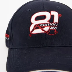 Casquette brodée officiel gp monaco 2024 avec liseré blanc Homme ACM