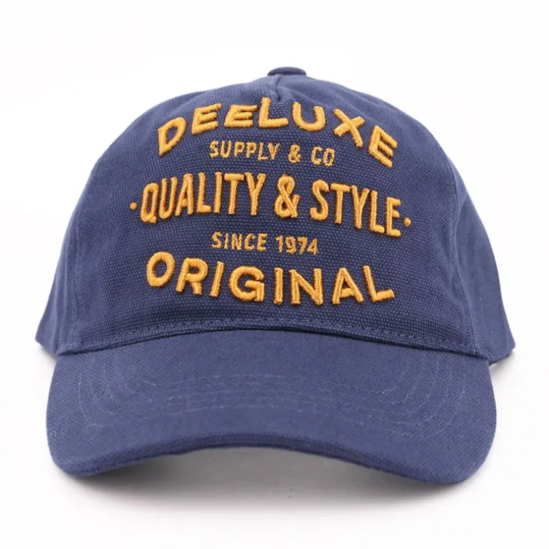 Casquette clifton bleu jean Homme DEELUXE 74