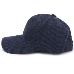 Casquette en tissu côtelé avec logo blason Homme BILL TORNADE