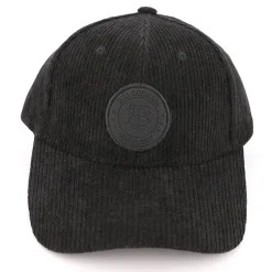 Casquette en tissu côtelé avec logo blason Homme BILL TORNADE