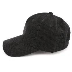 Casquette en tissu côtelé avec logo blason Homme BILL TORNADE