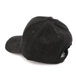 Casquette en tissu côtelé avec logo blason Homme BILL TORNADE