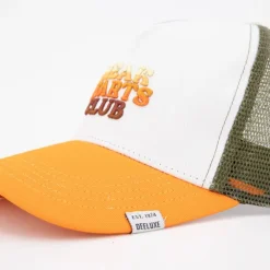 Casquette orange arco Break hearts club Homme DEELUXE 74
