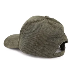 Casquette velours cotelé logo brodé Homme BILL TORNADE