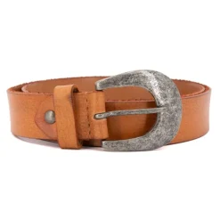 Ceinture cuir moyenne largeur Homme CHIKY BOOM