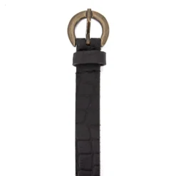 Ceinture cuir petite largeur Homme CHIKY BOOM