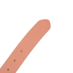 Ceinture cuir rose fermeture doré Femme DOCKERS