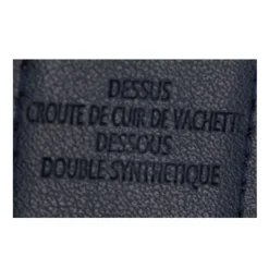 Ceinture réversible cuir vachette double boucles Homme BILL TORNADE