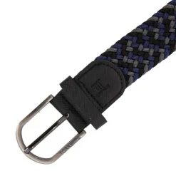 Ceinture tressée en tissu Homme TORRENTE