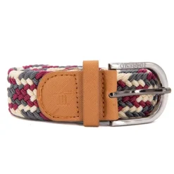 Ceinture tressée en tissu Homme TORRENTE