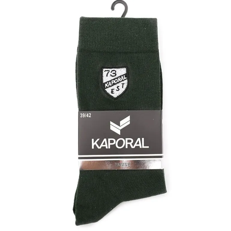 Chaussette avec ecusson Homme KAPORAL
