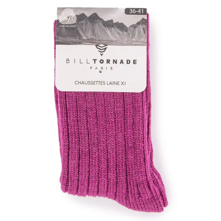 Chaussette laine mélangée 18512 Femme BILL TORNADE