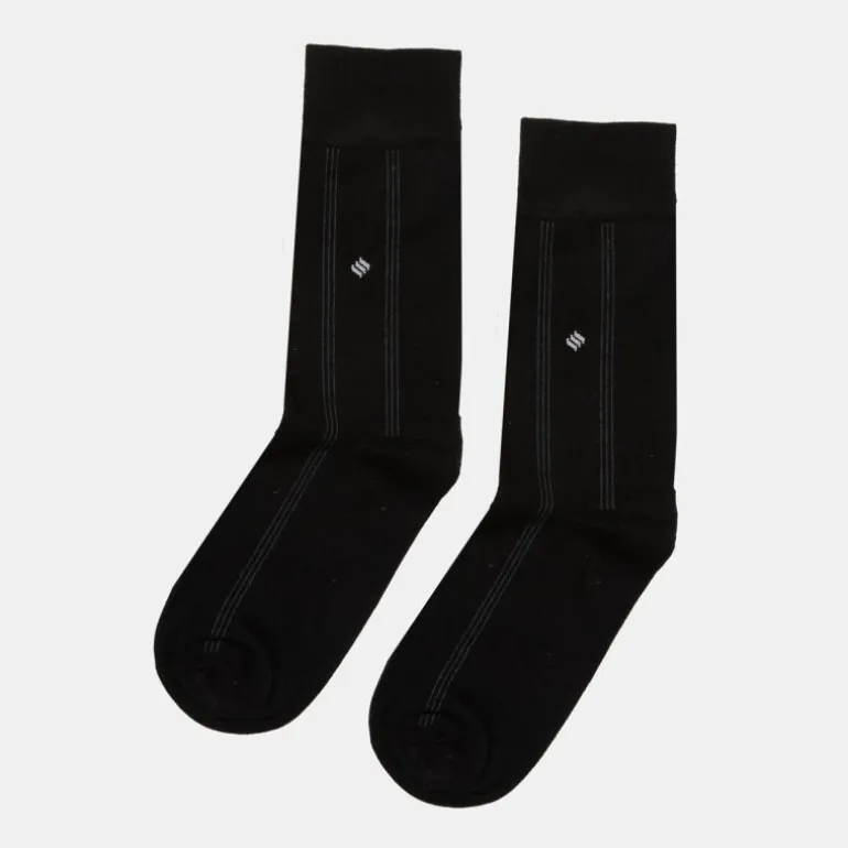 Chaussettes à rayures fibres de bambou Homme TORRENTE