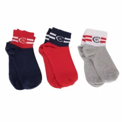 Chaussettes courte lotx3 bi-color Homme CERRUTI