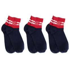 Chaussettes courte lotx3 bi-color Homme CERRUTI