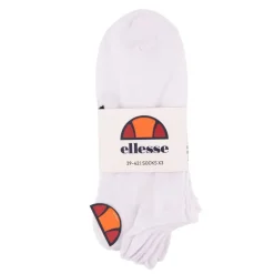 Chaussettes courtes imprimé logo coloré x3 Homme ELLESSE