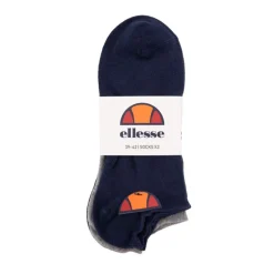 Chaussettes courtes imprimé logo coloré x3 Homme ELLESSE