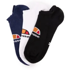 Chaussettes courtes imprimé logo coloré x3 Homme ELLESSE
