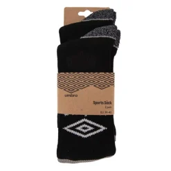 Chaussettes de sport lot de 2 t39-46 Homme UMBRO